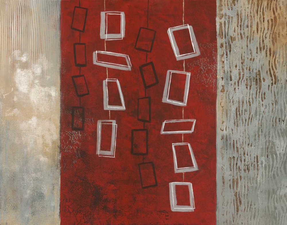 Dangling Geometric II art print by Nan for $57.95 CAD