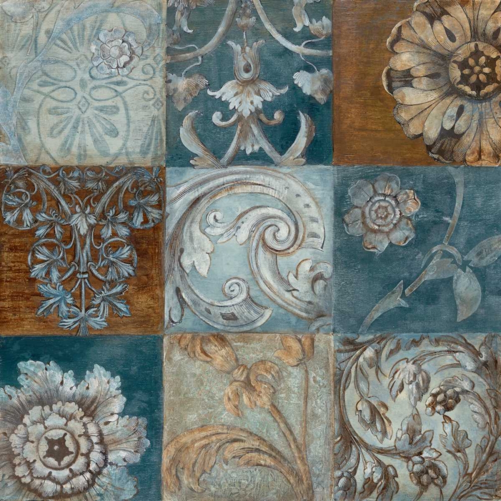 Indigo Montage art print by Tava Studios for $57.95 CAD