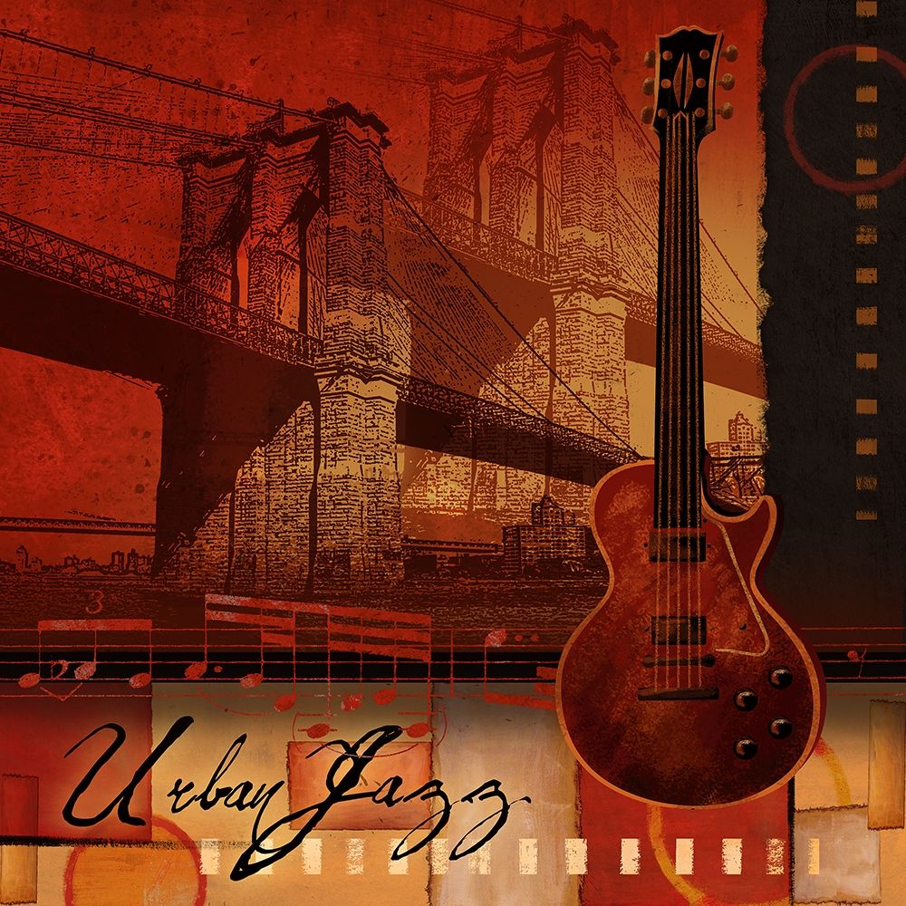 Urban Jazz art print by Conrad Knutsen for $57.95 CAD