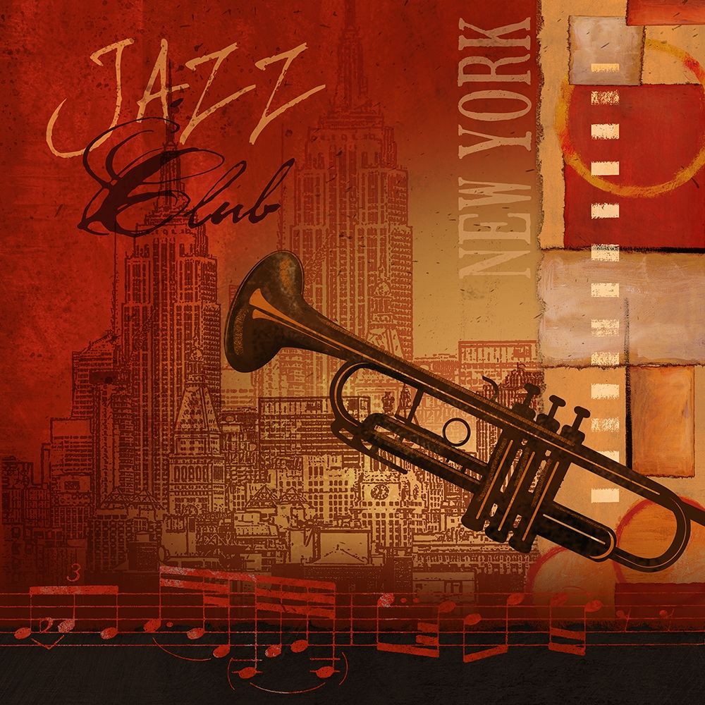 Jazz Club art print by Conrad Knutsen for $57.95 CAD