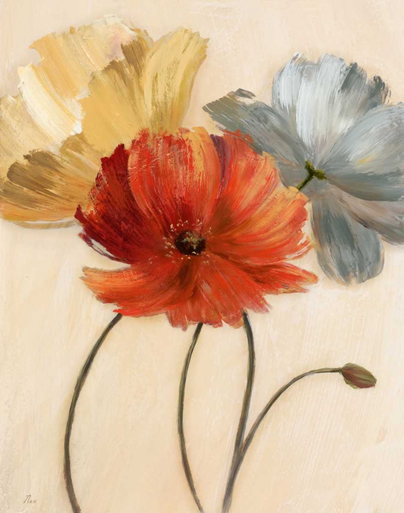 Poppy Palette I art print by Nan for $57.95 CAD
