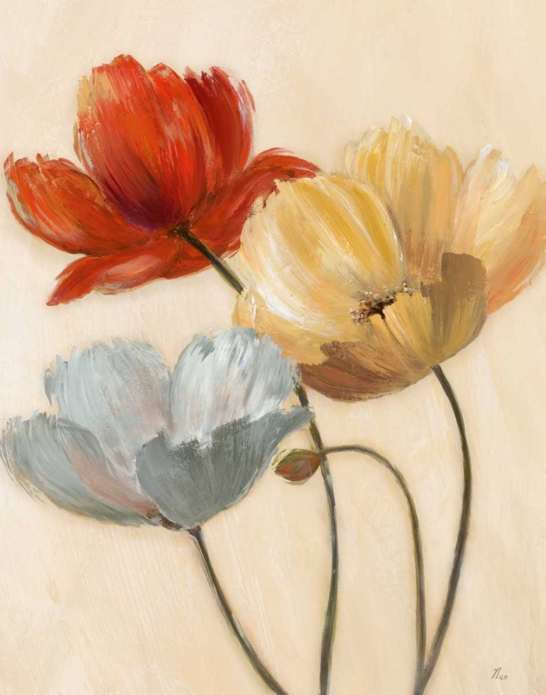 Poppy Palette II art print by Nan for $57.95 CAD