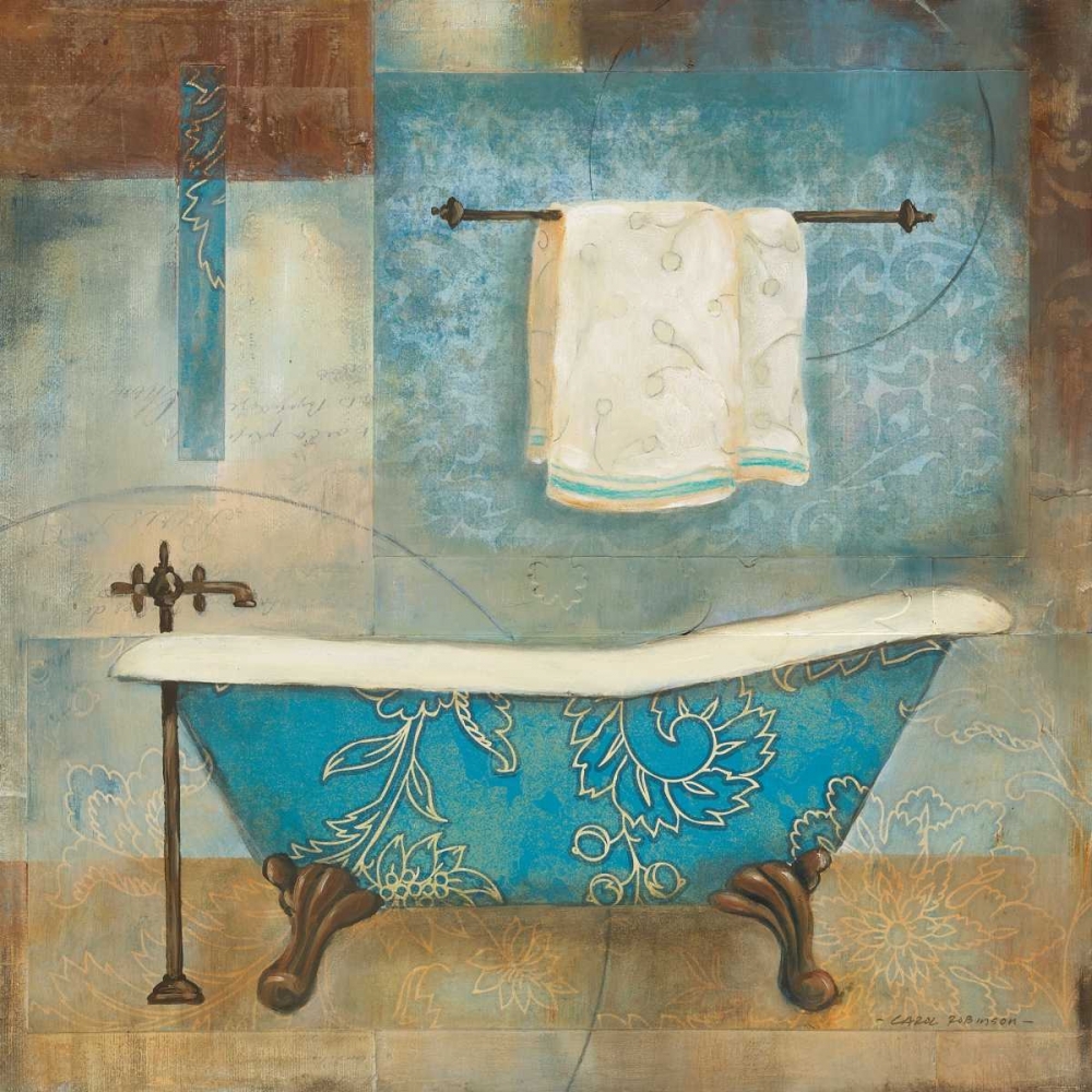 Aqua Spa II art print by Carol Robinson for $57.95 CAD