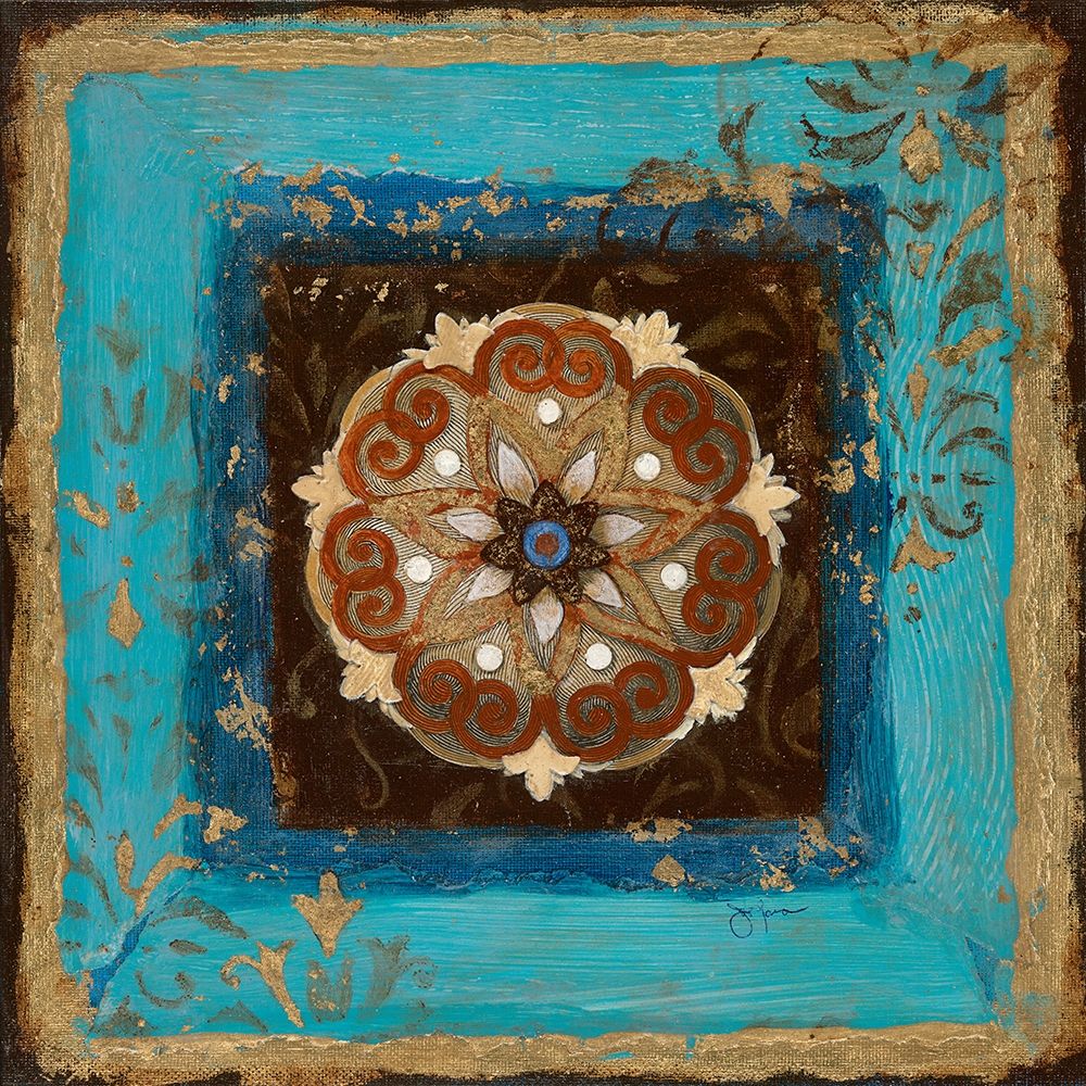 Exotic Medallion II art print by Tava Studios for $57.95 CAD