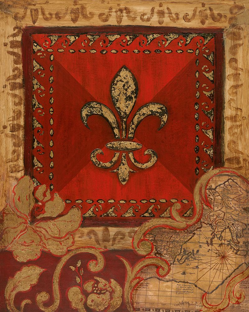 Fleur Adorn II art print by Janet Tava for $57.95 CAD
