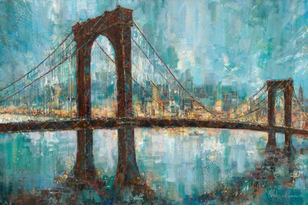Manhattan Memories art print by Ruane Manning for $57.95 CAD