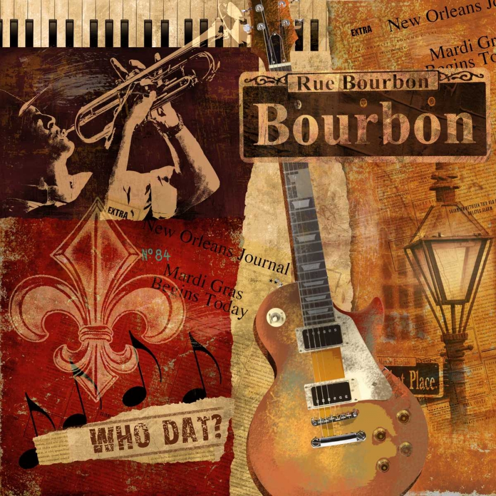 Rue Bourbon art print by Conrad Knutsen for $57.95 CAD