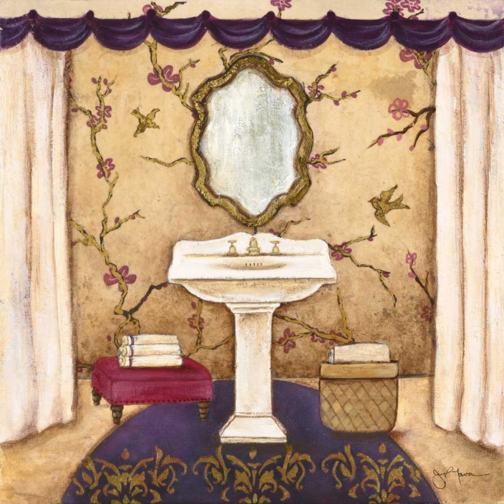 Purple Sink Passion II art print by Tava Studios for $57.95 CAD