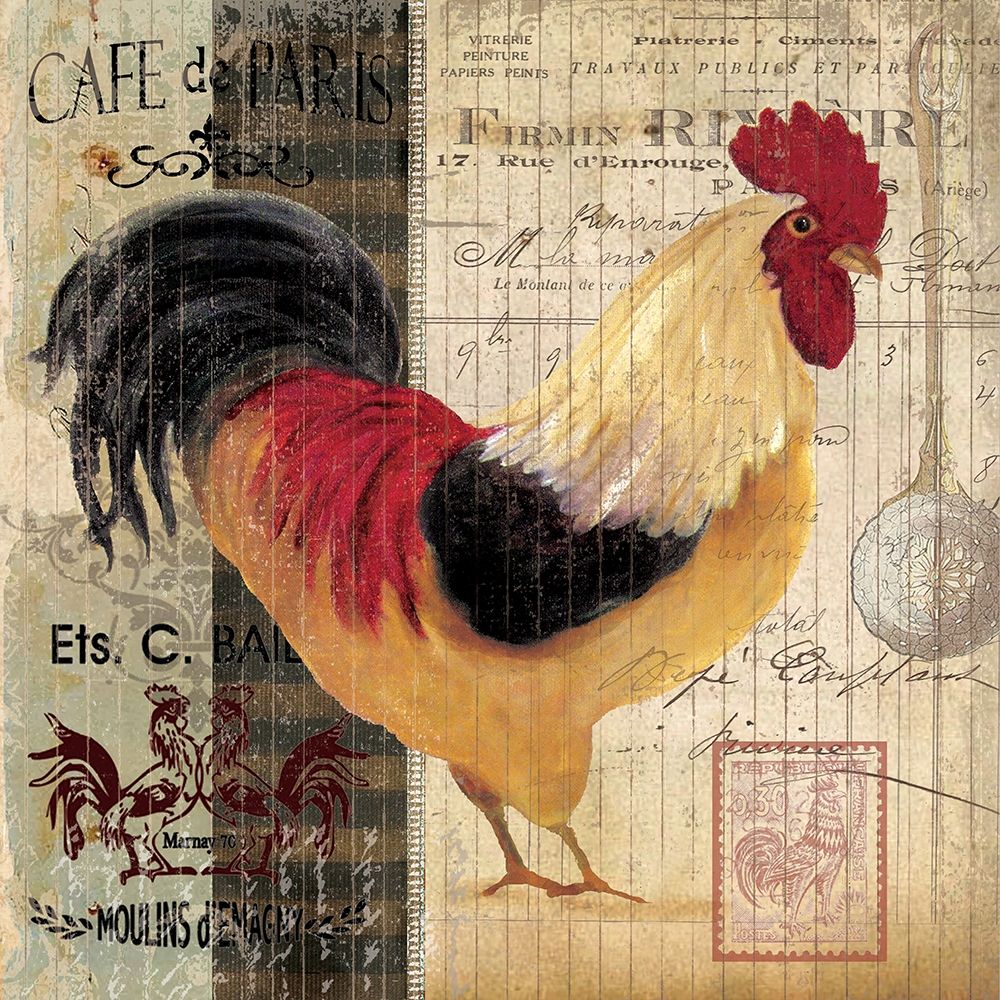 Cockerel I art print by Carol Robinson for $57.95 CAD