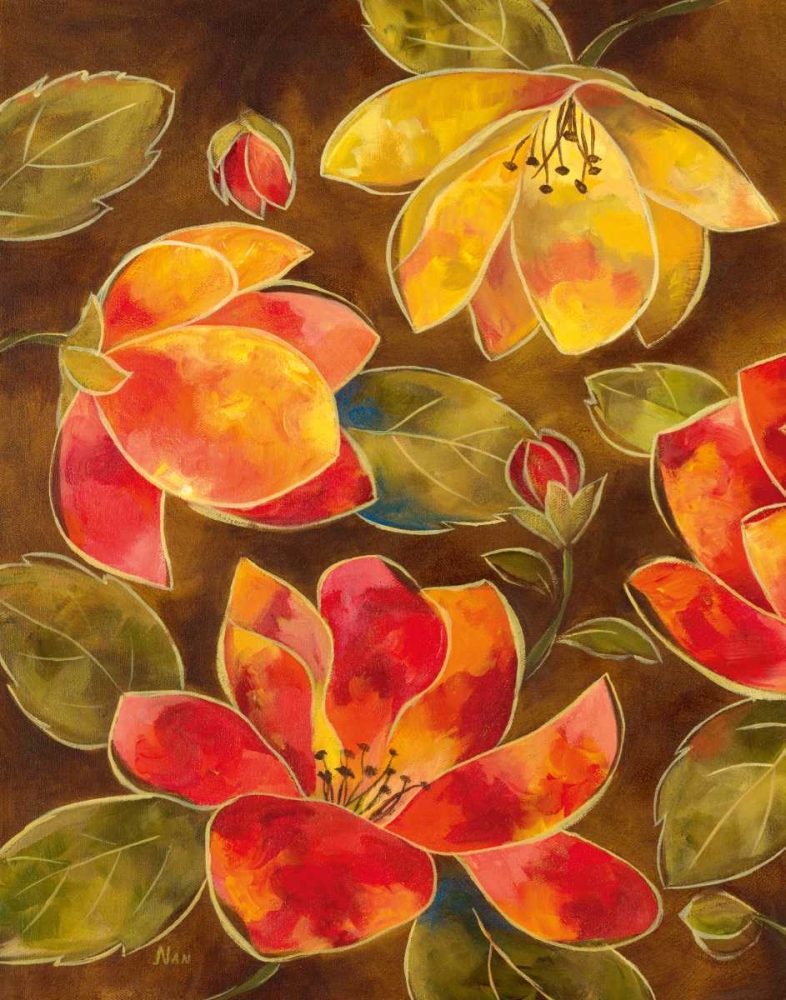 Evening Paradise I art print by Nan for $57.95 CAD
