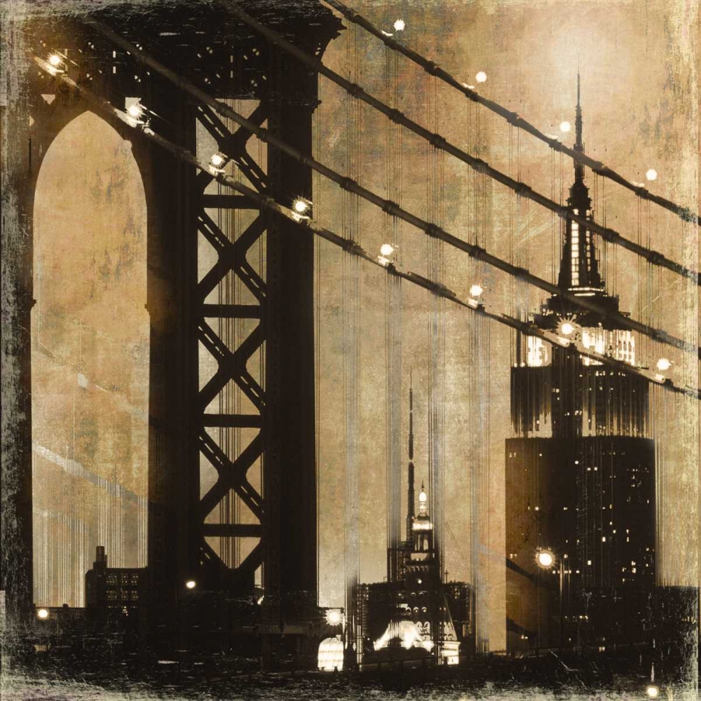 New York Aglow art print by Kelly Donovan for $57.95 CAD