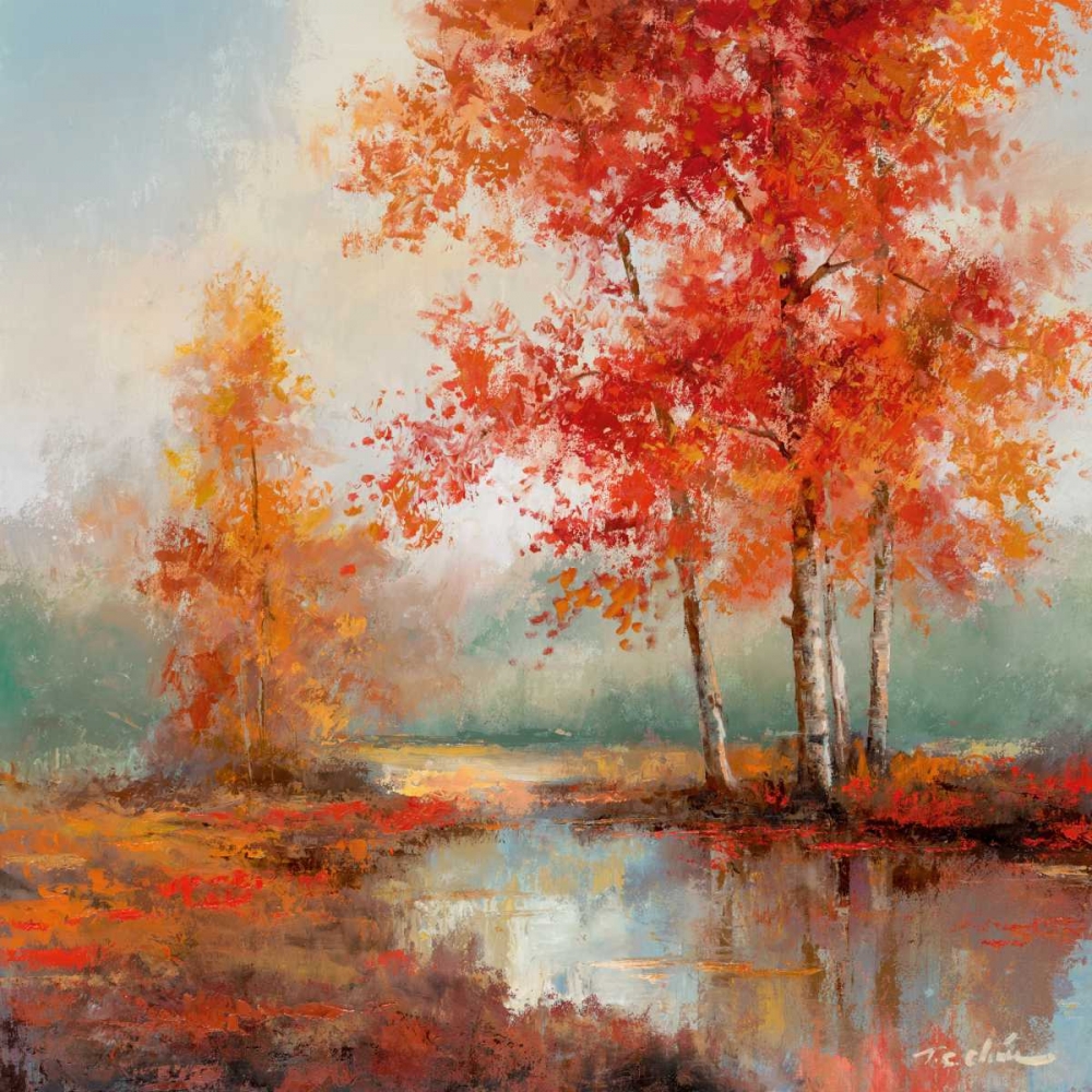 Autumns Grace II art print by T.C. Chiu for $57.95 CAD