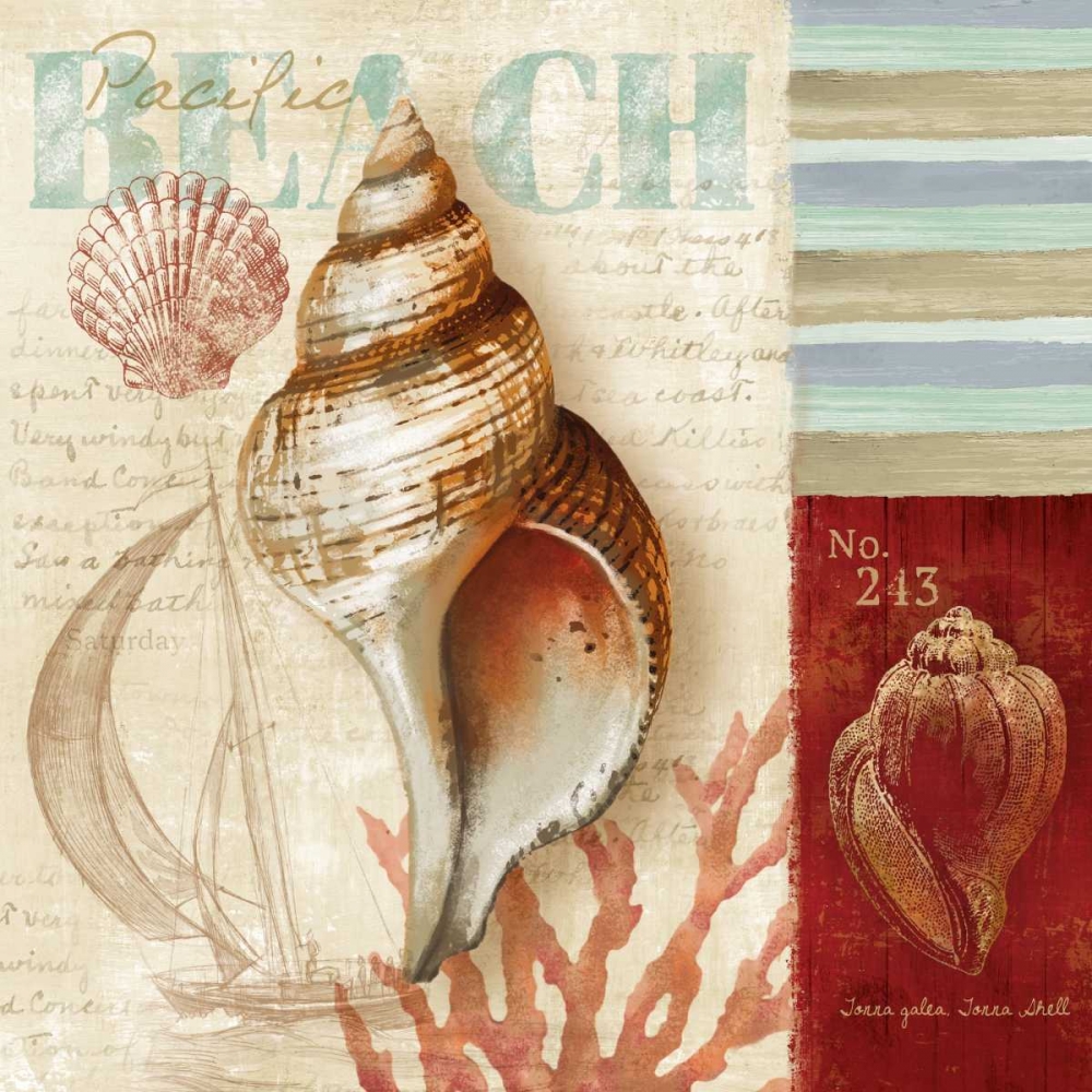 Pacific Beach art print by Conrad Knutsen for $57.95 CAD