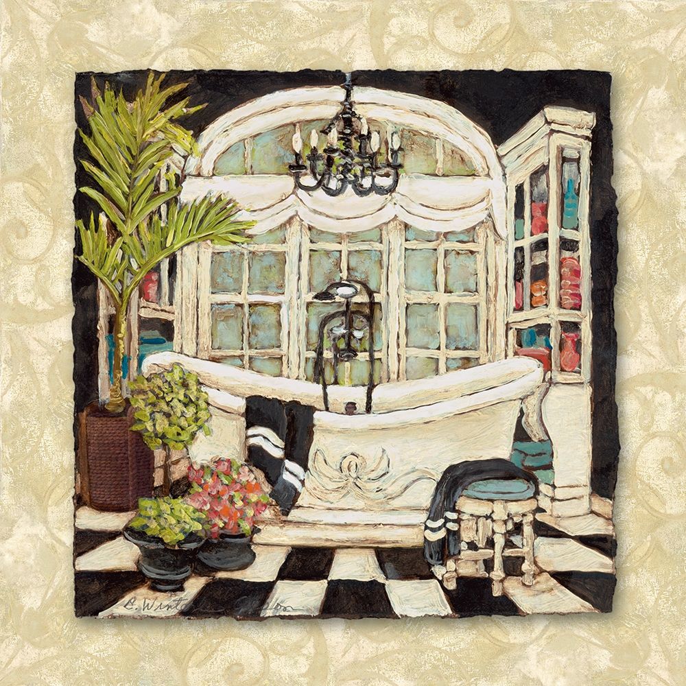 Park Avenue Bath I art print by Charlene Olson for $57.95 CAD