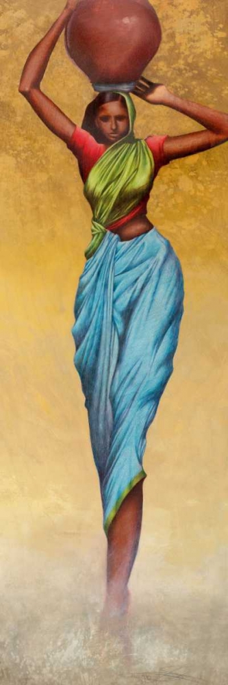 Village Well II art print by Herschel Yelder for $57.95 CAD