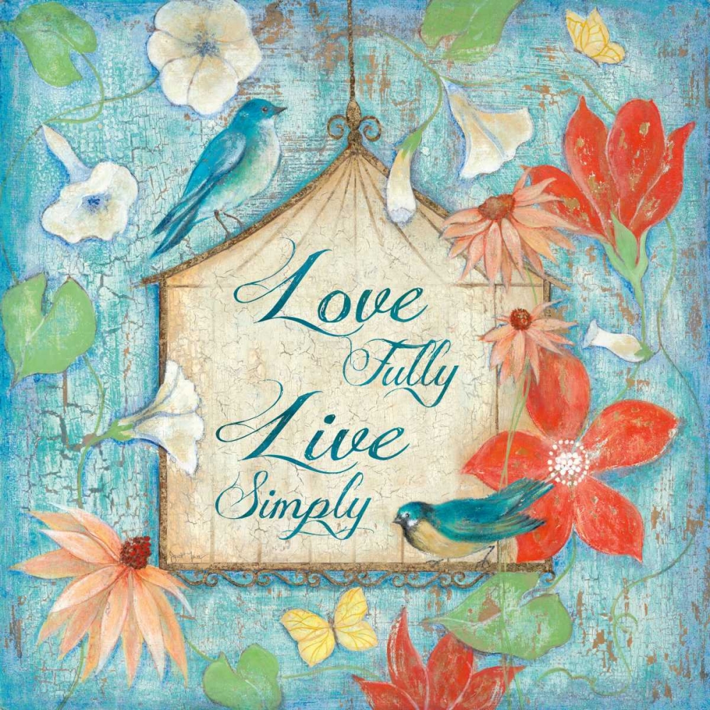 Love Fully art print by Tava Studios for $57.95 CAD