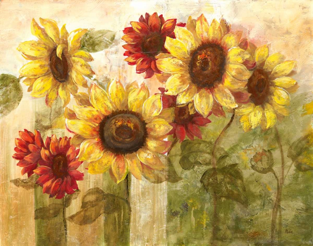 Sunflowers Delight art print by Nan for $57.95 CAD