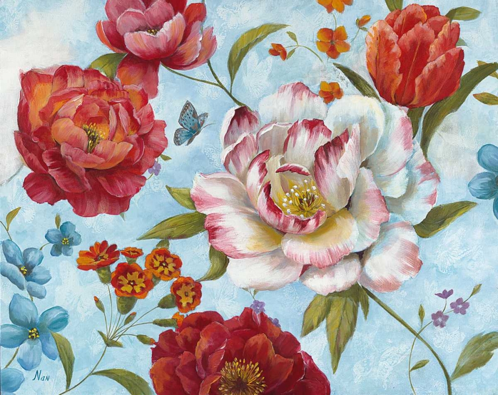 Country Blooms art print by Nan for $57.95 CAD