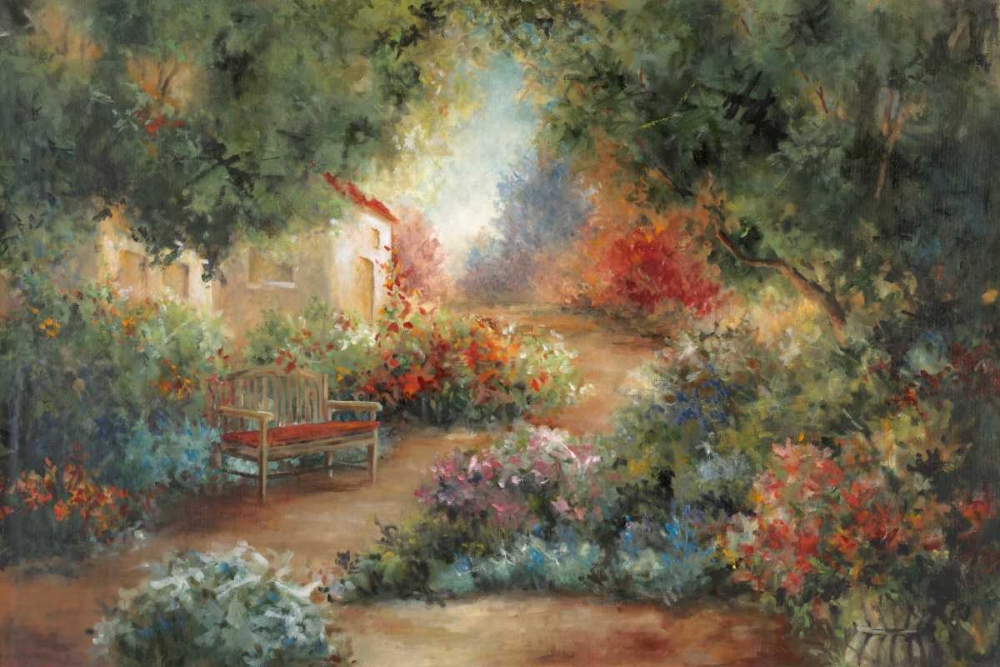 Garden In Arles art print by Carol Robinson for $57.95 CAD