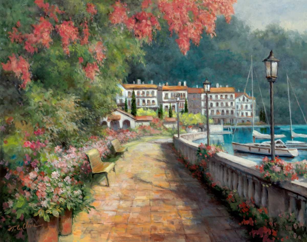 Morning Stroll art print by T.C. Chiu for $57.95 CAD