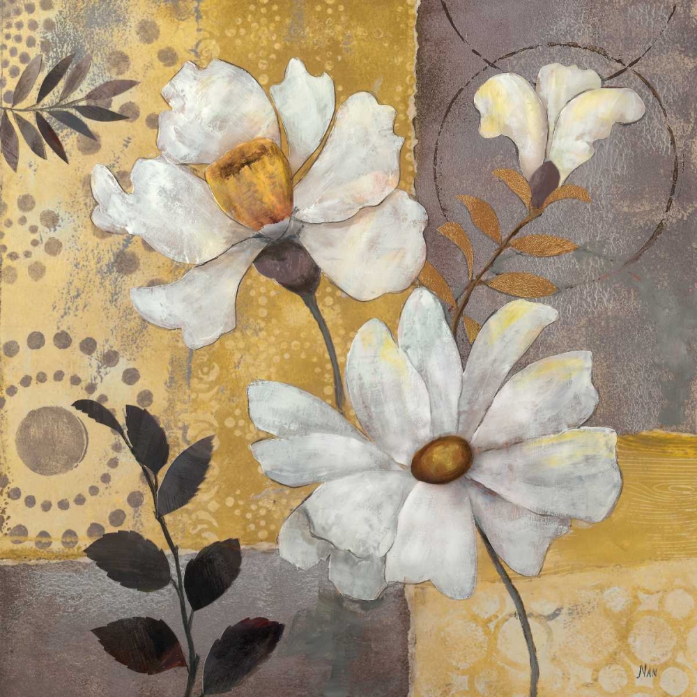Junes Blooms II art print by Nan for $57.95 CAD
