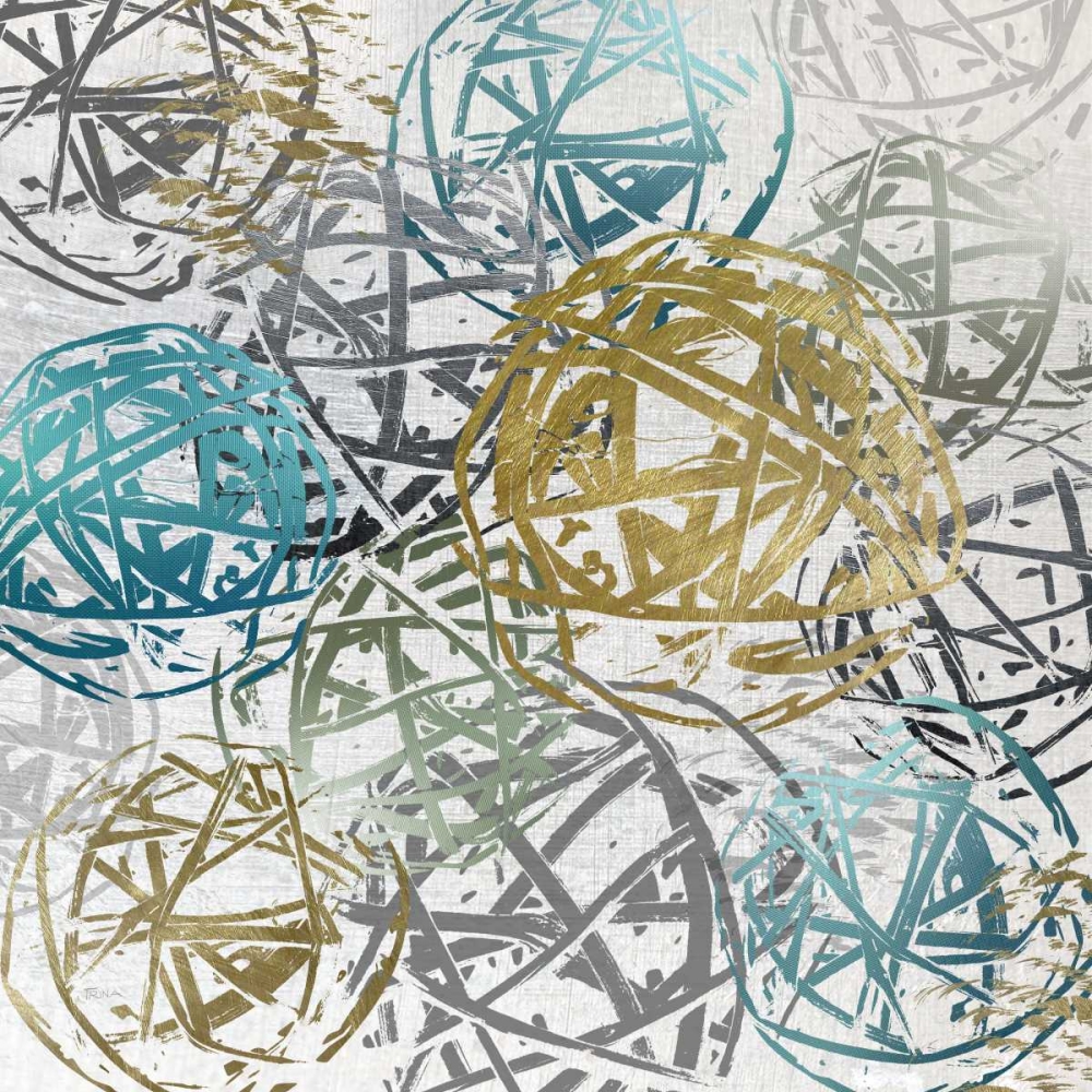 Crazy Circles art print by Katrina Craven for $57.95 CAD