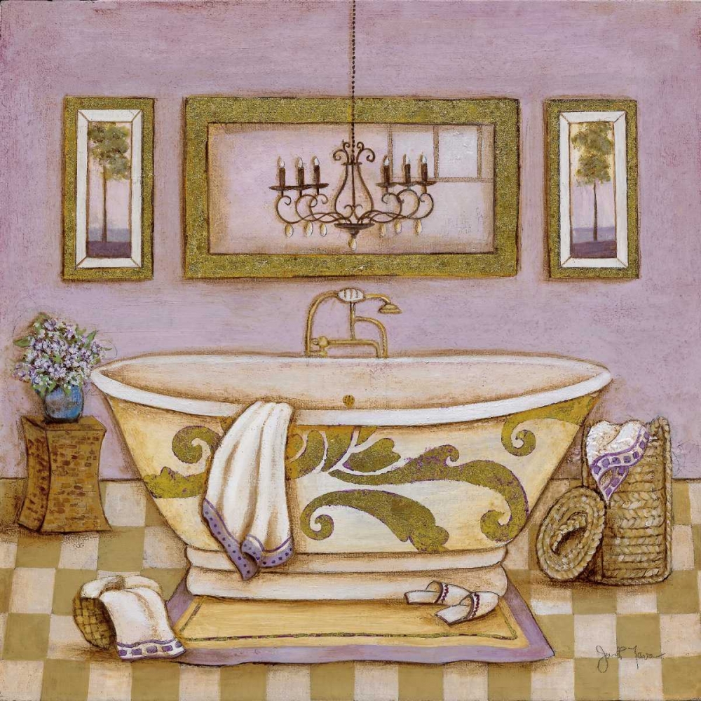 Lavender Bath I art print by Tava Studios for $57.95 CAD