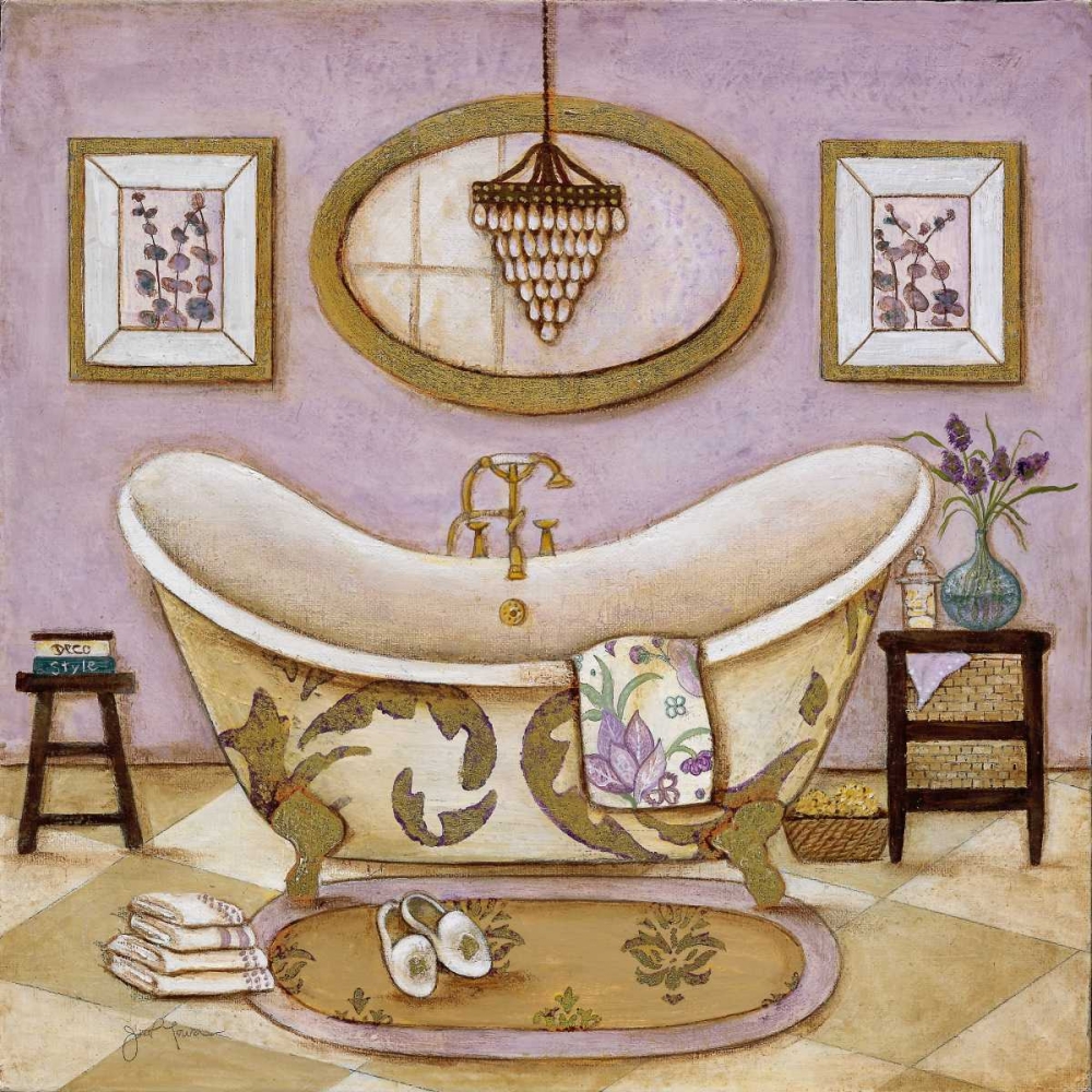 Lavender Bath II art print by Tava Studios for $57.95 CAD