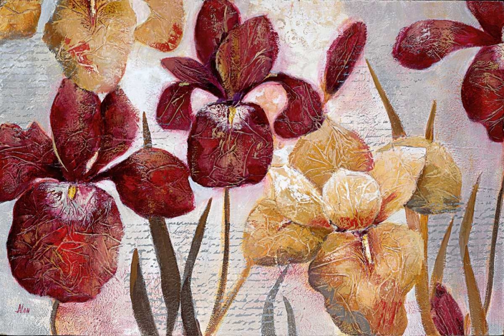 Iris Inspirations art print by Nan for $57.95 CAD