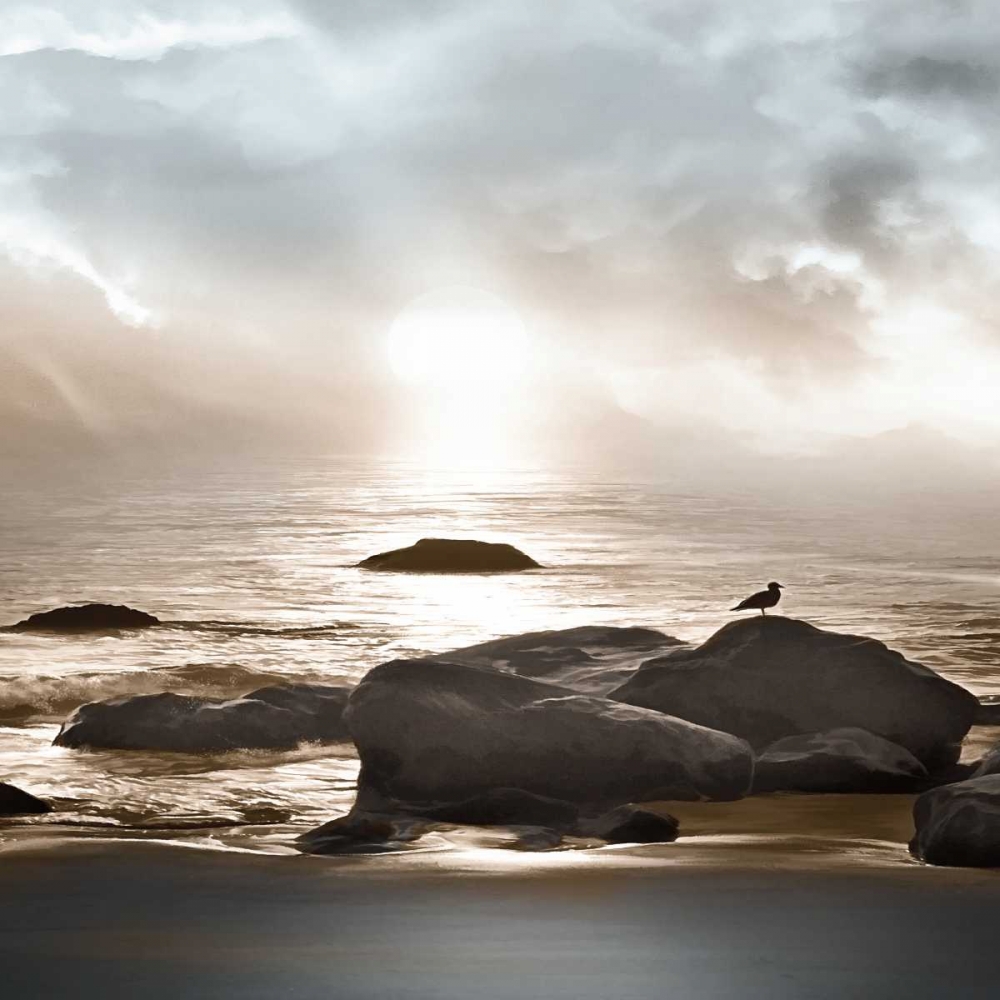 Blue Sea art print by Mike Calascibetta for $57.95 CAD