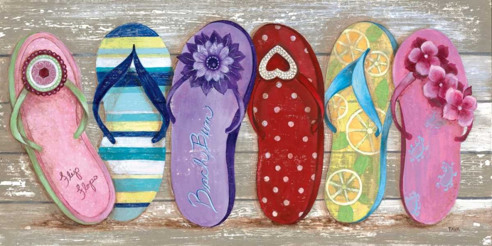 Beach Bum I art print by Tava Studios for $57.95 CAD