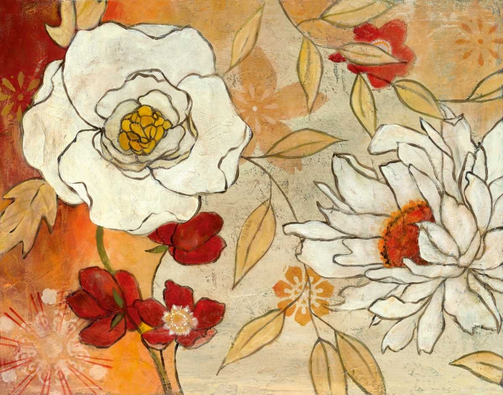 Lush Crimson I art print by Carol Robinson for $57.95 CAD