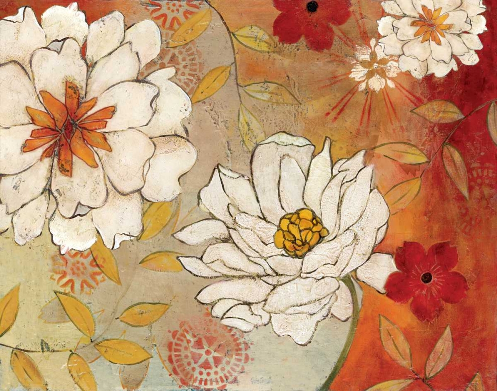 Lush Crimson II art print by Carol Robinson for $57.95 CAD