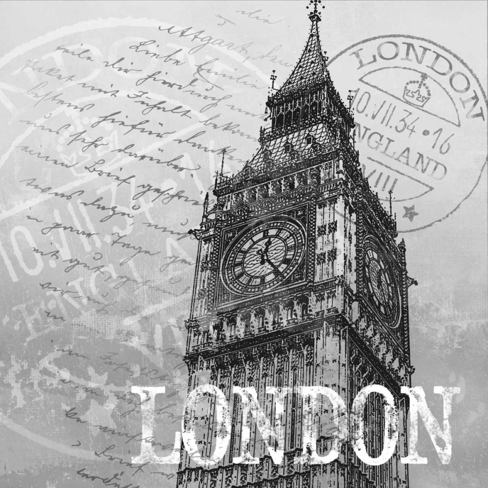 London art print by Conrad Knutsen for $57.95 CAD