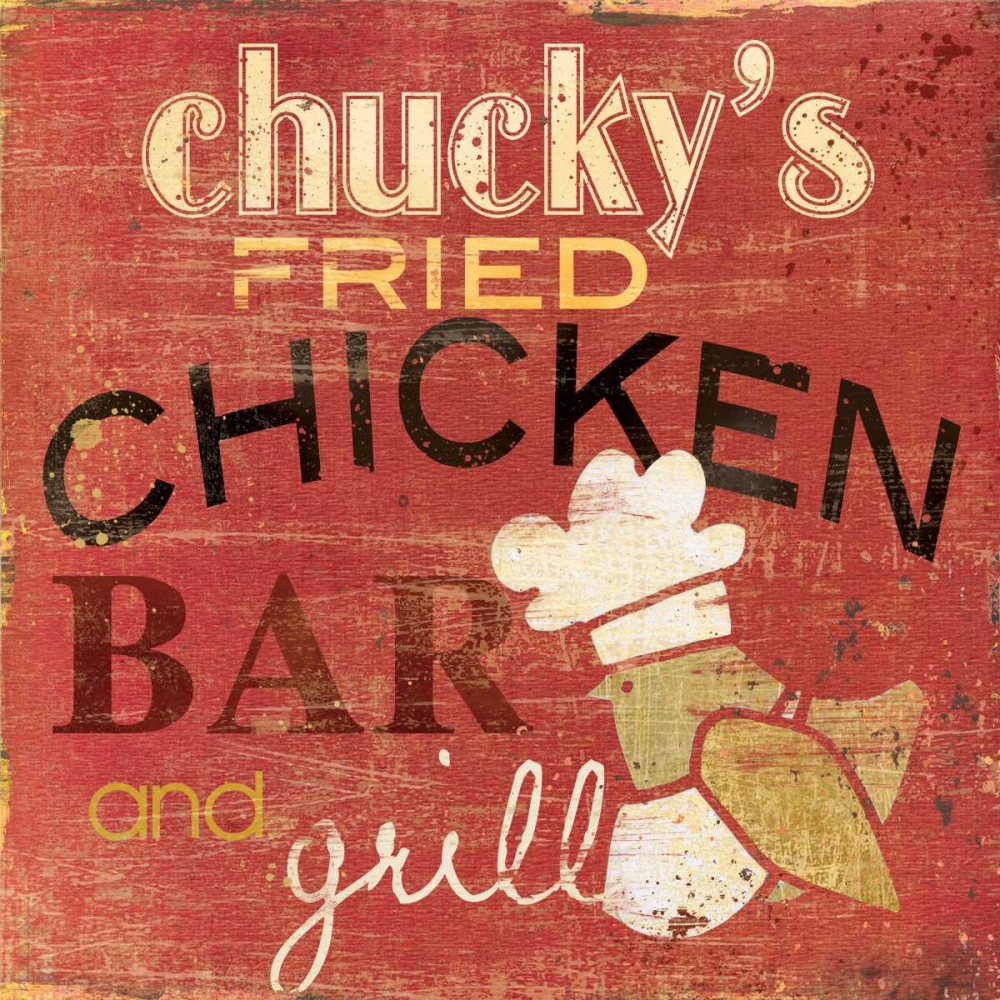 Chuckys Fried art print by Carol Robinson for $57.95 CAD