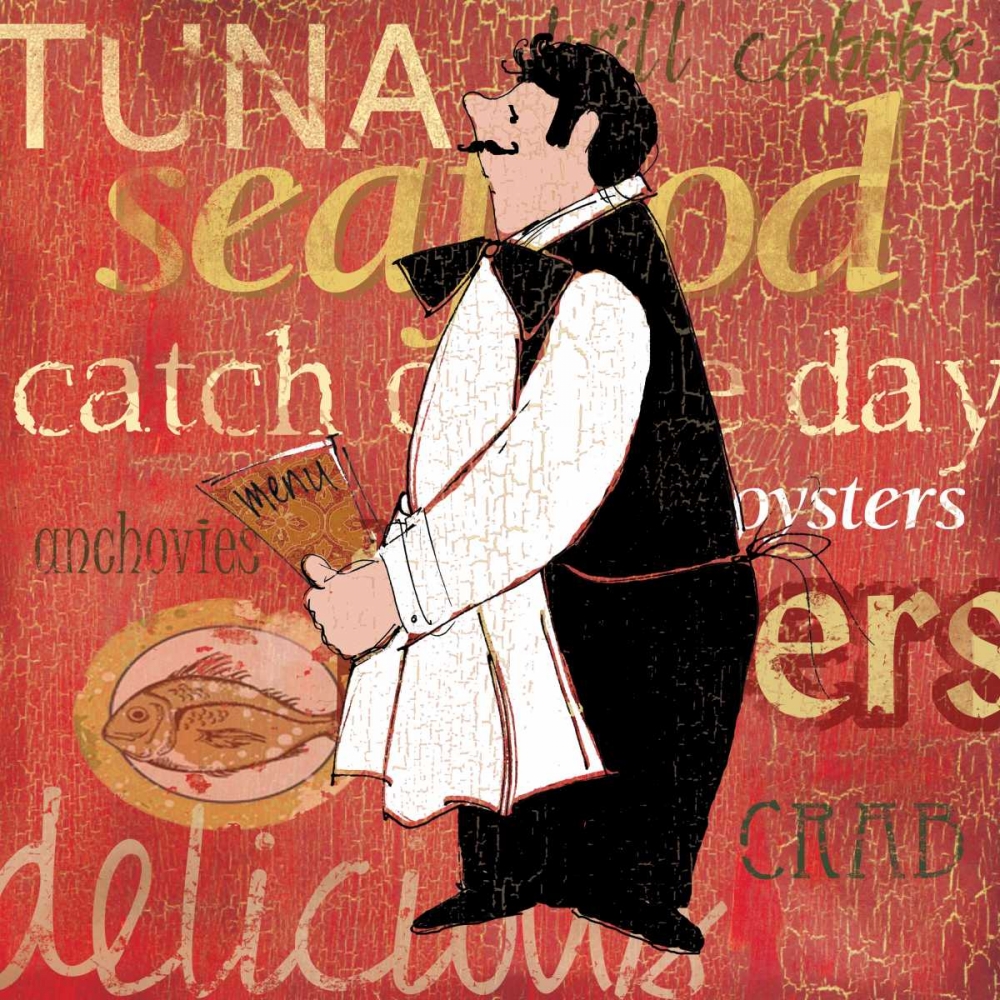 Fresh Seafood art print by Carol Robinson for $57.95 CAD