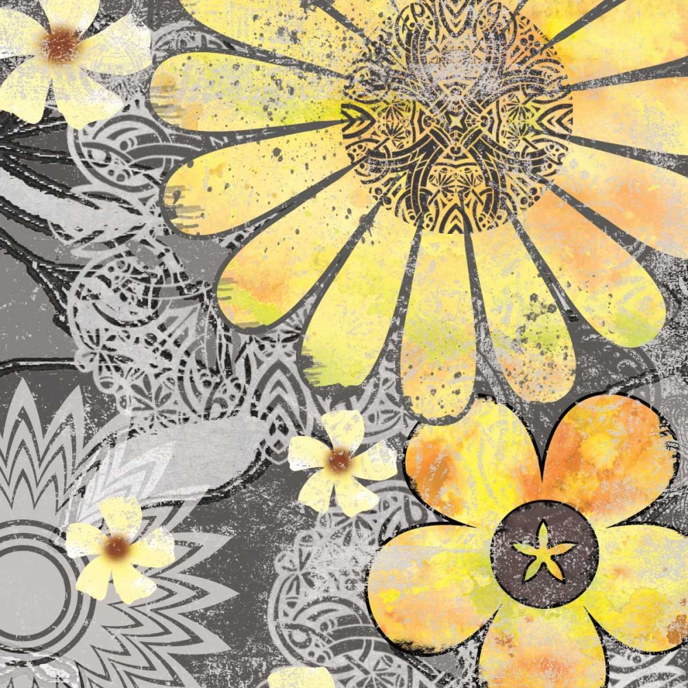 Flower Power I art print by Carol Robinson for $57.95 CAD