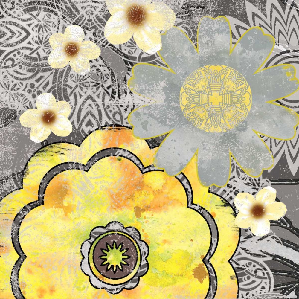 Flower Power II art print by Carol Robinson for $57.95 CAD