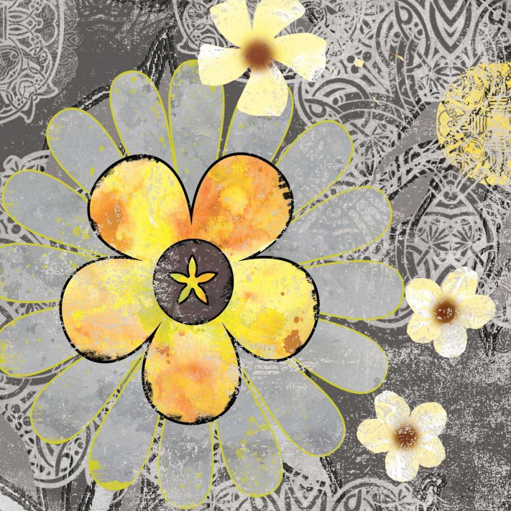 Flower Power III art print by Carol Robinson for $57.95 CAD