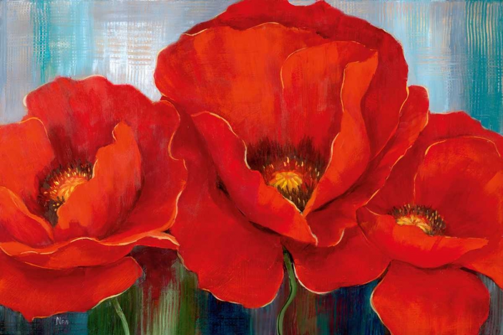 Magnifique En Rouge art print by Nan for $57.95 CAD
