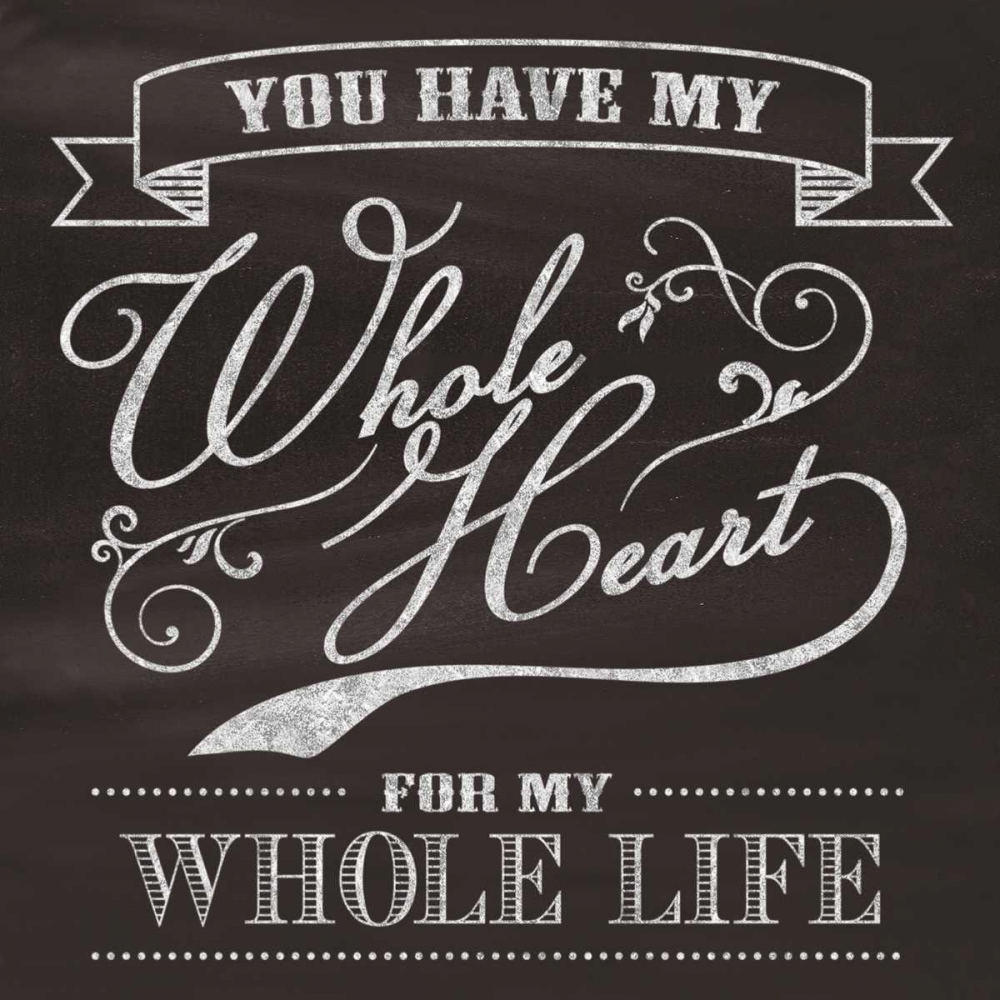 Whole Heart art print by Havoc Gifts for $57.95 CAD