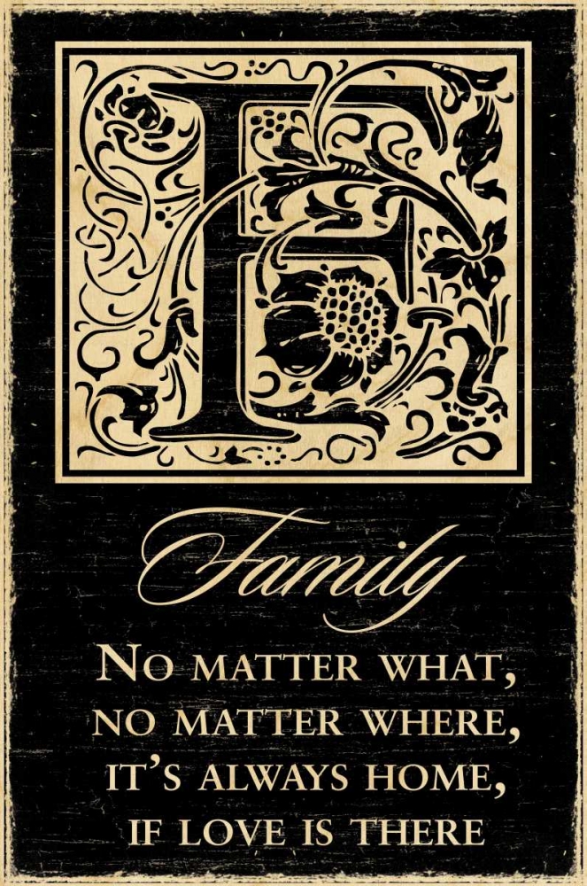 Family art print by Havoc Gifts for $57.95 CAD
