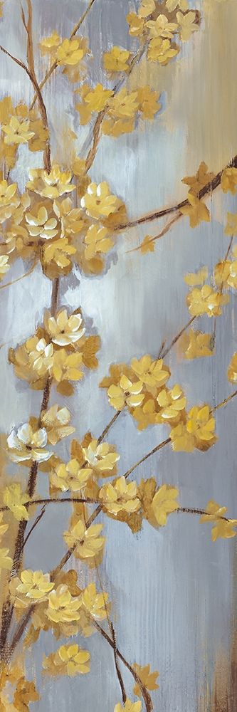 Forsythia Garden I art print by Nan for $57.95 CAD