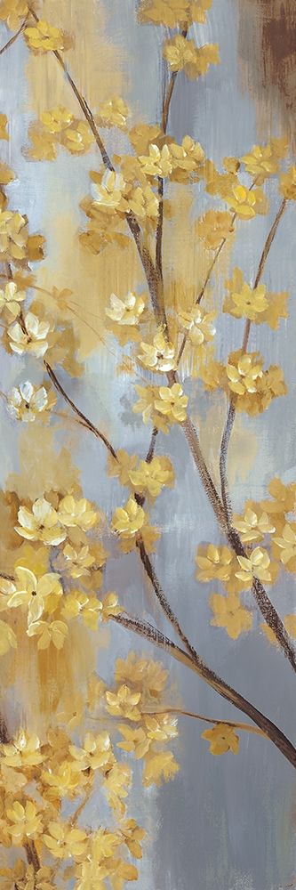 Forsythia Garden II art print by Nan for $57.95 CAD