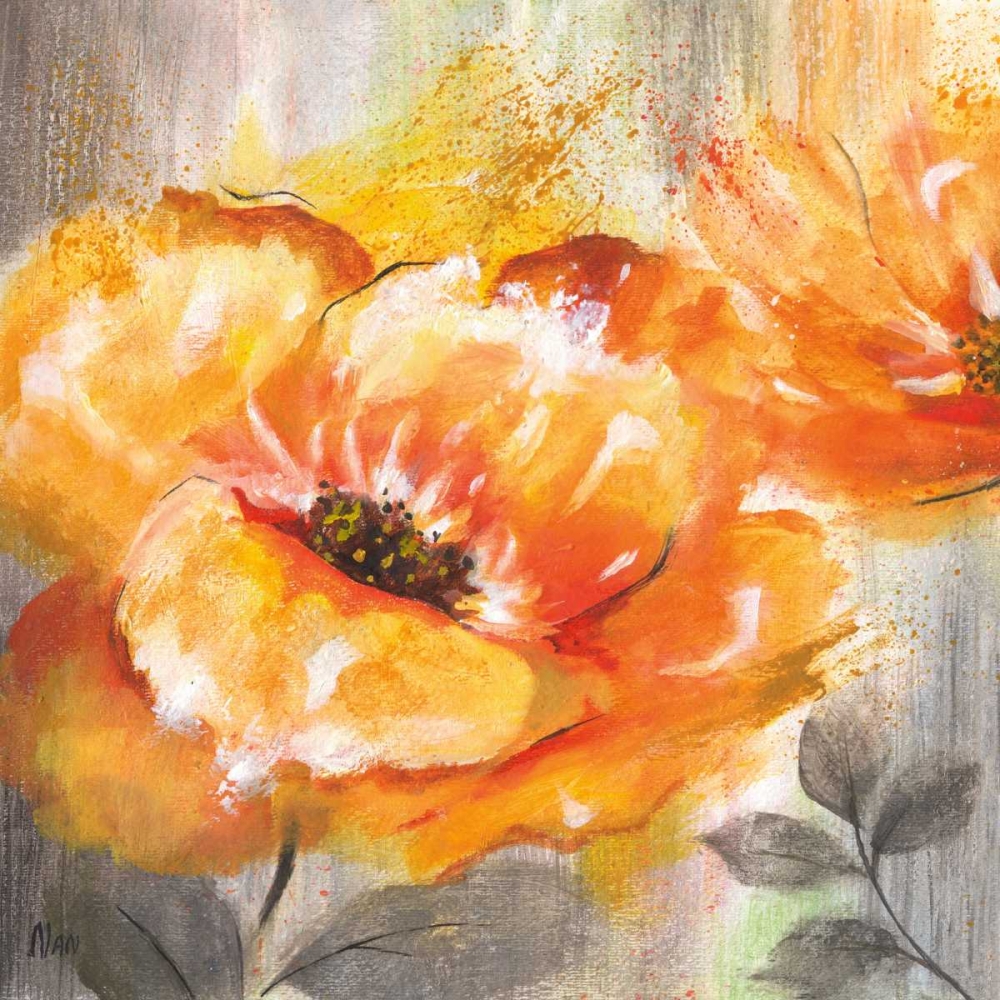 Orange Crush I art print by Nan for $57.95 CAD