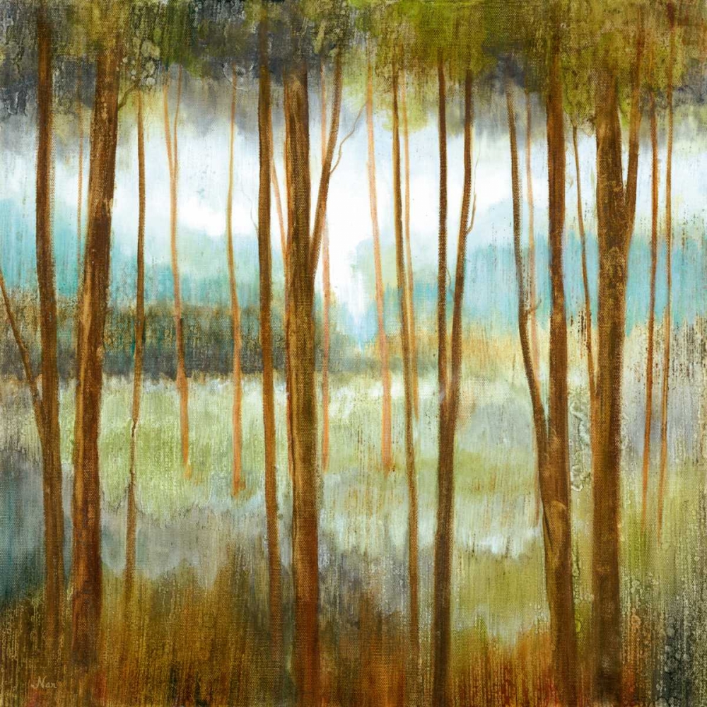 Soft Forest I art print by Nan for $57.95 CAD