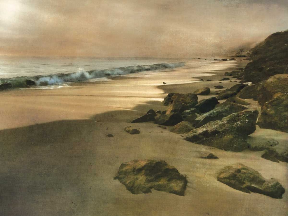Beach at Dusk art print by Mike Calascibetta for $57.95 CAD