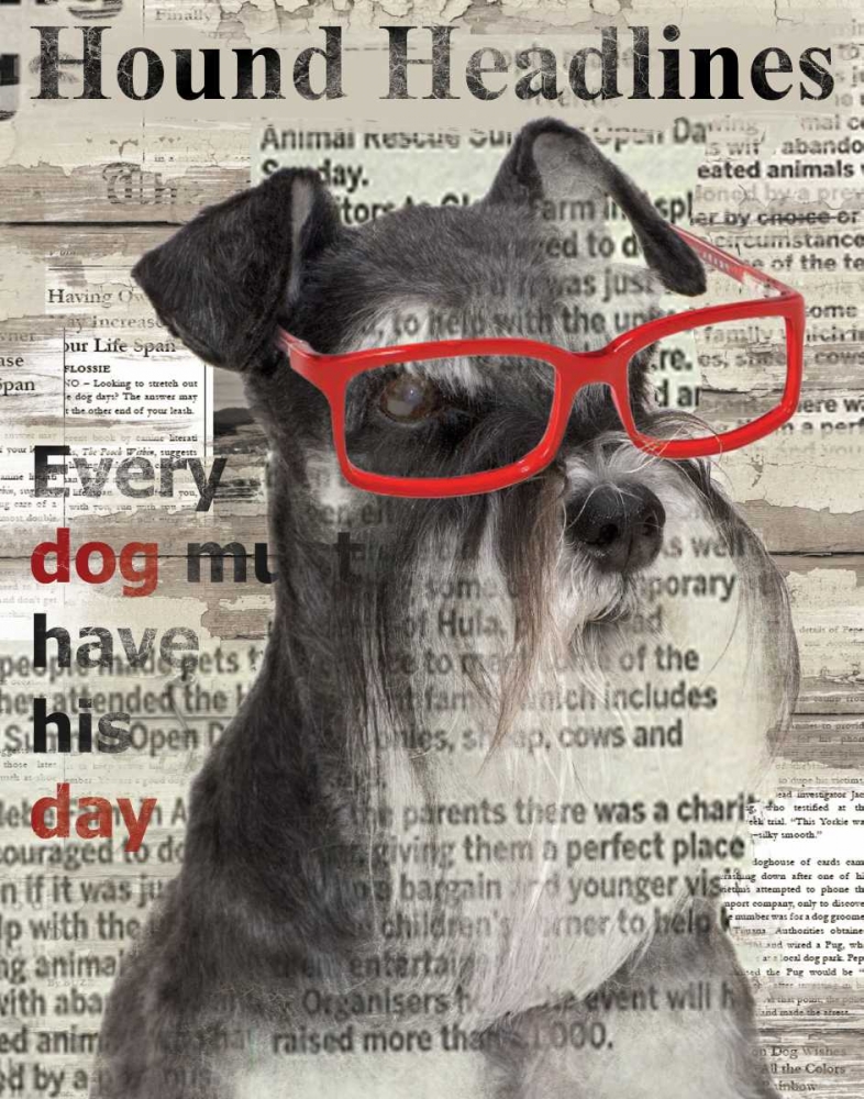 Hound Headline art print by Carol Robinson for $57.95 CAD