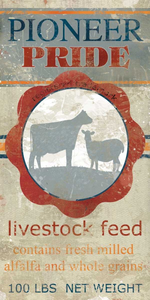 Feed Sack I art print by Carol Robinson for $57.95 CAD