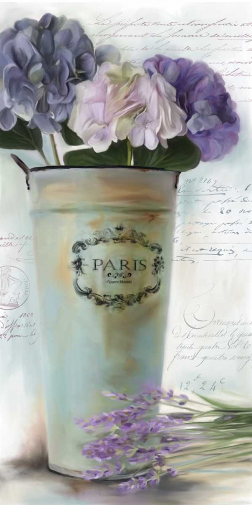 Paris Bouquet I art print by Carol Robinson for $57.95 CAD